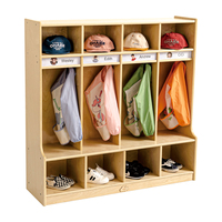 Série Ranch Enfance : Meubles de Crèche et Maternelle, Armoire à Sacs d'École pour la Maternelle