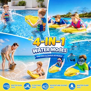 <span class=keywords><strong>Planche</strong></span> flottante électrique à jets d'eau eahora C3 en promotion pour enfants – aide à la natation - Product Image 6