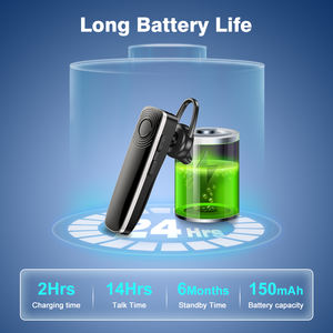 New Bee <span class=keywords><strong>NB</strong></span>-12 <span class=keywords><strong>Casque</strong></span> <span class=keywords><strong>Bluetooth</strong></span> Casques Mains Libres Écouteurs V5.0 Sans Fil Business <span class=keywords><strong>Bluetooth</strong></span> Écouteur pour le Travail de Bureau, Conduite - Product Image 5