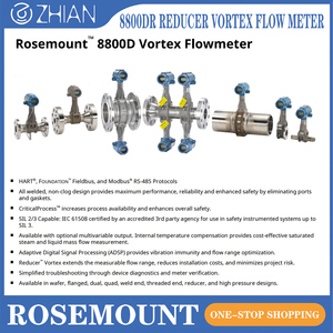 เซ็นเซอร์วัดอุณหภูมิแบบรวม Emerson/Rosemounta พร้อมหน้าแปลนแบบลดการโค้งงอ รุ่น 8800 และมัลติแวร์เบิลโฟลว์มิเตอร์แบบลดการโค้งงอ - Product Image 6
