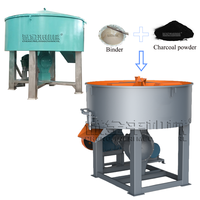 Línea de Producción de Briquetas de Carbón en Polvo, Horno de Carbonización de Acero Inoxidable, Motor de Corriente Alterna de Alta Eficiencia, 300-3000 kg/h