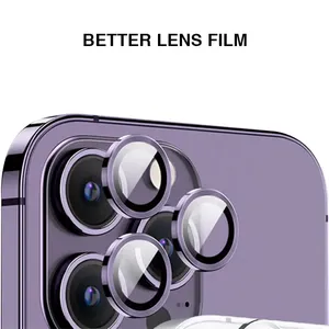 Protector de Lente de Cámara Personalizado de Fábrica para iPhone 16 17 18 Pro Max, Cubierta Trasera de Alta Calidad para Cámara Trasera, Vidrio Templado Antirrayaduras - Product Image 4
