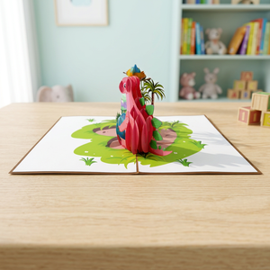 Cadeaux Décoration d'intérieur Tendances actuelles Carte pop-up 3D faite à la main en forme de cœur - Product Image 3