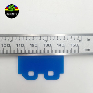 Bh-Unity mutoh vj1604 1204 mimaki jv33 jv5 máy in phun làm sạch gạt nước cho đầu in dx5 lưỡi gạt nước cao su màu xanh/đen mới - Product Image 6