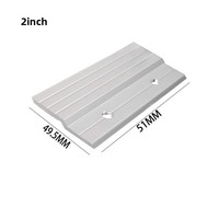 Supports en aluminium 6063 en forme de Z, en zigzag, pour l'affichage d'œuvres d'art, panneaux muraux, enseignes publicitaires