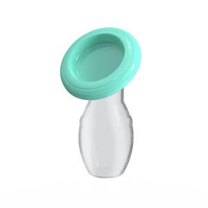 Collettore di Latte Manuale in Silicone per Uso Alimentare, Senza BPA, Ecologico e Portatile, per la Cura di Mamma e Bambino - Product Image 1