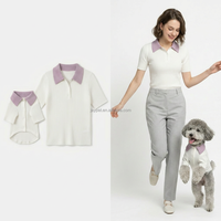 Fabrik OEM/ODM Luxuriöser Baumwoll-Hundepullover mit Polokragen, Kratzfest, Bequem, Gestrickt für Kleine Hunde, Frühling/Halloween
