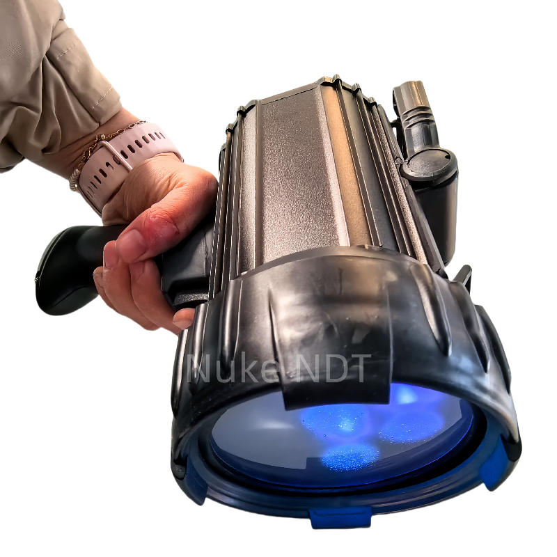 Customizable Black UV LED Lamp for High-Intensity MPI & FPI NDT Inspection OEM & ODM Supported