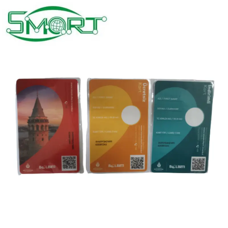 Smart Custom Bank Card bus/metro/subway traffic card rfid smart card
