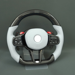 Volante Sportivo Personalizzato in Fibra di Carbonio a 4 Razze di Alta Qualità per Serie 3 5 <span class=keywords><strong>G20</strong></span> <span class=keywords><strong>G30</strong></span> con Mantenimento del Controllo ACC Originale - Product Image 3