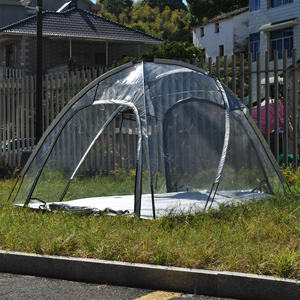 Tente de sport avec sac de transport, tente <span class=keywords><strong>bulle</strong></span> transparente instantanée résistante aux intempéries pour la pêche, le camping, et le visionnage d'événements sportifs - Product Image 5
