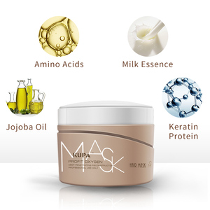<span class=keywords><strong>Mascarilla</strong></span> Capilar Orgánica Lechosa KUPA de Marca Privada con Proteína de Queratina <span class=keywords><strong>para</strong></span> Reparación del Cabello Dañado, Hidratación Profunda - Product Image 4