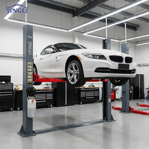 Elevador de Autos de Alta Calidad, Resistente, Económico, para Techos Bajos, Hidráulico, de 4, 5 y 6 Toneladas, Elevador de Autos de Dos Postes - Product Image 1