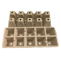 Pots à semis et plateaux de culture en pulpe moulée sur mesure, biodégradables et écologiques pour pépinières et jardins