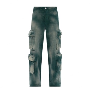 Wholesale Price Custom logo Fashion Casual Comfortable Unisex Style Jacquard Overalls - Product Image 4