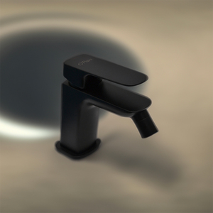 Nove Single-Lever <b>Bidet</b> Mixer Black Without Waste Functional Turning Tool - Product Image 4