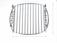 Accessoires pour friteuse à air Grille à vapeur Gril en acier inoxydable BBQ SUS304 BBQ Grill
