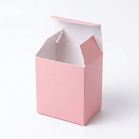 Boîtes d'emballage de sérum cosmétique en carton kraft écologique biodégradable personnalisées en gros