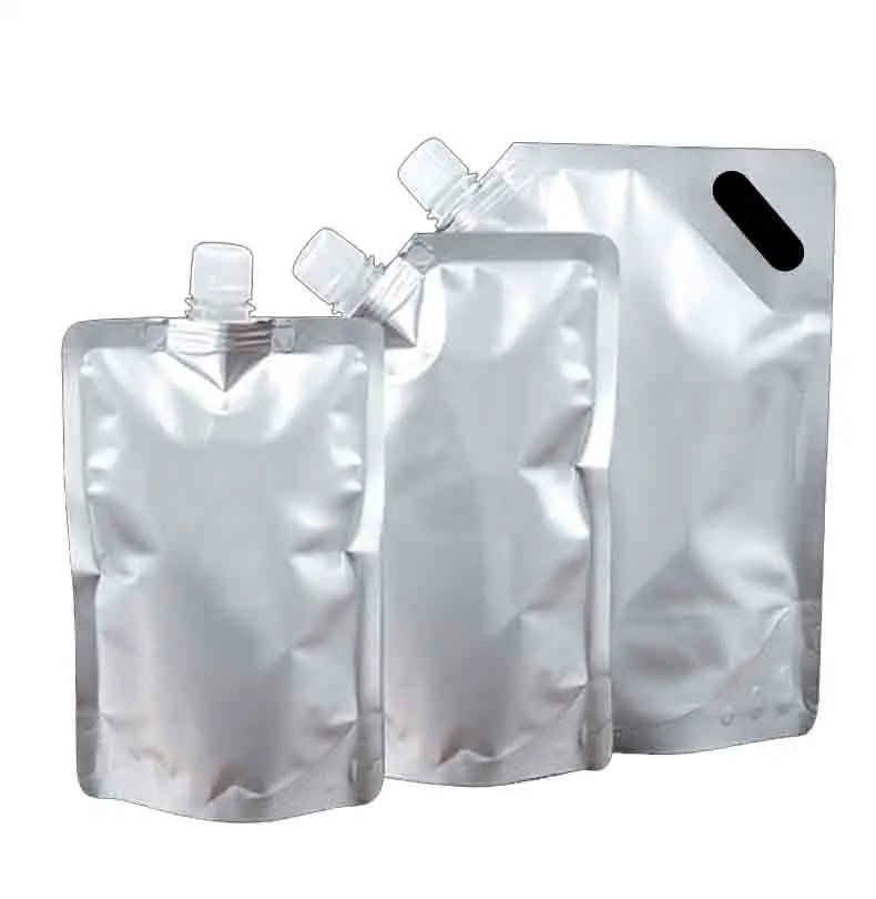 Bolsa de repuesto para líquido de pie de 2000ml, bolsas de papel de aluminio con boquilla, productos de embalaje e impresión