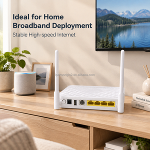 Terminal de réseau optique XPON ONU SUR5106M 1GE+3FE+1TEL+1USB WiFi 2.4G GPON EPON ONU ONT avec 2 antennes 5dBi pour FTTH - Product Image 5