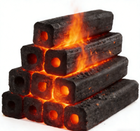 Chicha en bambou fabriquée à la machine, machine à fumer le charbon de bois avec une teneur en cendres de 3,0 % à 5,0 %, valeur calorifique de 7690, écologique