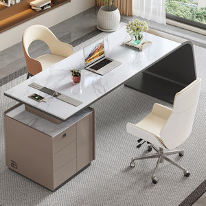 Bureau de direction de luxe léger pour le PDG, bureau informatique <span class=keywords><strong>Bugatti</strong></span> Orange, mobilier importé du Guangdong, personnalisation sur mesure - Product Image 3