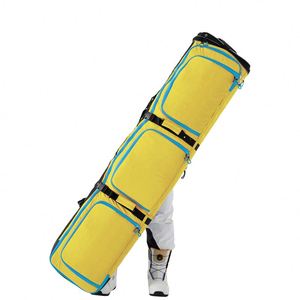 Sac de snowboard rembourré de qualité supérieure, résistant à l'eau, avec sangles de compression, pour le transport en avion, sac de ski, fabriqué en usine BSCI - Product Image 1