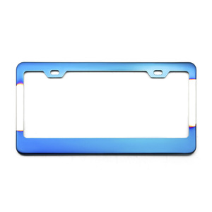 Wholesale New Arrival US Standard Vintage Aluminum Alloy Car License Plate Frame,Camouflage License Plate Frame - Product Image 2