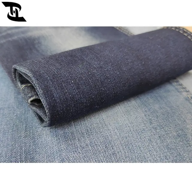 Джинсовая ткань уникального дизайна, эластичная трикотажная джинсовая ткань, толстая хлопковая джинсовая ткань YH509