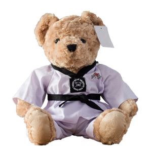 Taekwondo Uniform Sweater Teddy Bear Plush <b>Toy</b> High Quality Cute PP Cotton <b>Filled</b> - Product Image 1