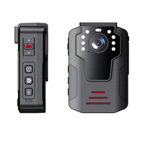 Caméras portables intelligentes 4K FHD à fixation corporelle, grand angle 140 degrés, vision nocturne, caméras portables à porter sur le corps