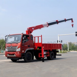 Precio de fábrica: Grúa telescópica Foton Rowor de 6 y 8 toneladas, grúa de camión 4x2 de 5 toneladas en venta - Product Image 6