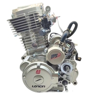Moteur de moto Loncin 300CC de haute qualité, moteur de moto à quatre temps refroidi par eau, assemblage de moteur de moto