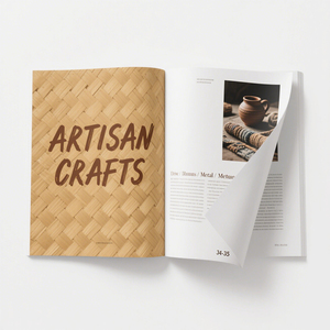 Trung quốc sản xuất sang trọng giấy tùy chỉnh sách tập sách Tạp Chí tài liệu quảng cáo giá danh sách A4 giấy in Tạp Chí - Product Image 3