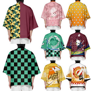 Vente en gros Demoned Slayer <span class=keywords><strong>Cosplay</strong></span> Japonais Anime Cape Kimono Cos <span class=keywords><strong>Tanjiro</strong></span> <span class=keywords><strong>Nezuko</strong></span> Collection Yuzhi Série - Product Image 3