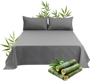 Bamboo <b>Grounding</b> <b>Sheet</b> 5% Silver Fiber Conductive 400TC 137x203cm Better Sleep for <b>Sheet</b> for Hotel Use - Product Image 2