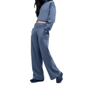 Pantalones de Yoga de Pierna Ancha y Cintura Media para Mujer, Cintura Elástica, Ajuste Regular, Spandex/Nailon, Ropa Deportiva para Primavera - Product Image 6