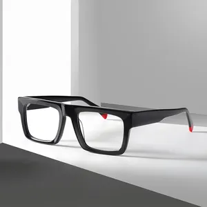 Mido fair kacamata bingkai optik Pria Wanita, lensa mata gaya baru asetat