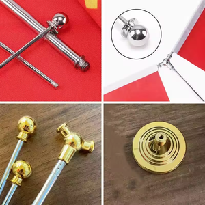 Nhà máy bán Chất lượng cao thu nhỏ Máy tính để bàn đứng cờ USA văn phòng bảng cờ với khán đài cơ sở trang trí trong nhà - Product Image 5