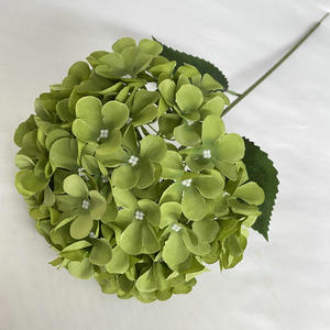 Hydrangeas artificiels en soie, fleurs artificielles pour la décoration <span class=keywords><strong>de</strong></span> mariage, d'événements et <span class=keywords><strong>de</strong></span> fêtes, fleurs décoratives pour mariage - Product Image 6