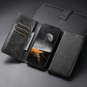 Étui portefeuille magnétique en similicuir SUTENI avec support et rabat pour <span class=keywords><strong>iPhone</strong></span> 17 Pro Max 16 Plus 15 14 13 <span class=keywords><strong>12</strong></span> <span class=keywords><strong>Mini</strong></span> 11 - Product Image 2