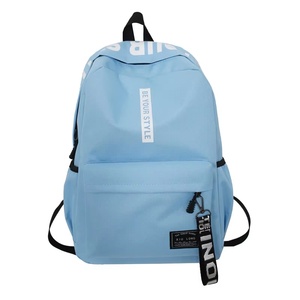Low Price Promotion Custom Soft Back School <b>Backpack</b> Dustproof <b>Waterproof</b> Fashion Zipper Unisex Polyester Leisure Student - Product Image 4
