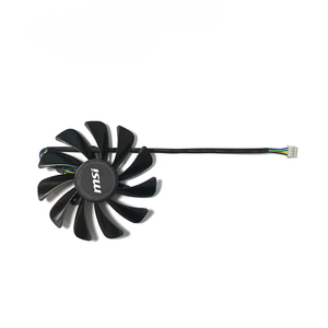 4PIN 0.40A DC12V XY-D10015SH 95มม. แบบทำมือสำหรับ MSI <span class=keywords><strong>GTX</strong></span> 1660 <span class=keywords><strong>Ti</strong></span> RTX 2060 <span class=keywords><strong>2070</strong></span>พัดลมระบายความร้อนกราฟิกการ์ด - Product Image 6