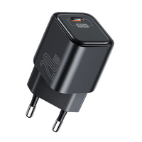 Chargeur de voyage portable mini 20W à charge rapide PD OTP/OVP avec prise EU/AU/UK/US Type-C USB-A+Type-C