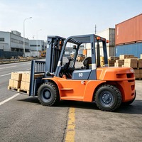 Multifunktionaler CE EPA 3 Tonnen 3,5 Tonnen 5 Tonnen 6 Tonnen 4X4 Diesel 4WD Gelenkter Geländestapler für Alle Raumentypen zum Verkauf
