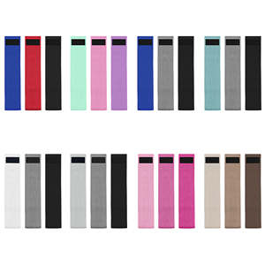 <span class=keywords><strong>Kit</strong></span> d'accessoires de Pilates unisexe avec logo personnalisé, Bande de résistance en tissu couleur thé au lait, Cercle magique, Bloc de yoga, Anneau de Pilates - Product Image 3