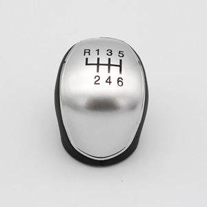 Ford Mondeo Gear <b>Shift</b> <b>Knob</b> Silver 5 Speed 6 Speed Aluminum Alloy Ergonomic Car Manual Transmission Replacement Part - Product Image 4