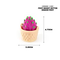 Jouets anti-stress en PLA imprimés en 3D, durables, en forme de fruits (pastèque, fraise, raisin), personnalisables, pour décoration de bureau EDC, Feeron