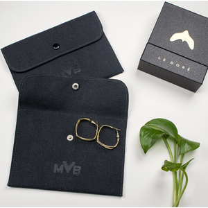 Bolsa de microfibra personalizada para collares con logotipo grabado, estuche para joyas, bolsas de regalo para bodas - Product Image 3