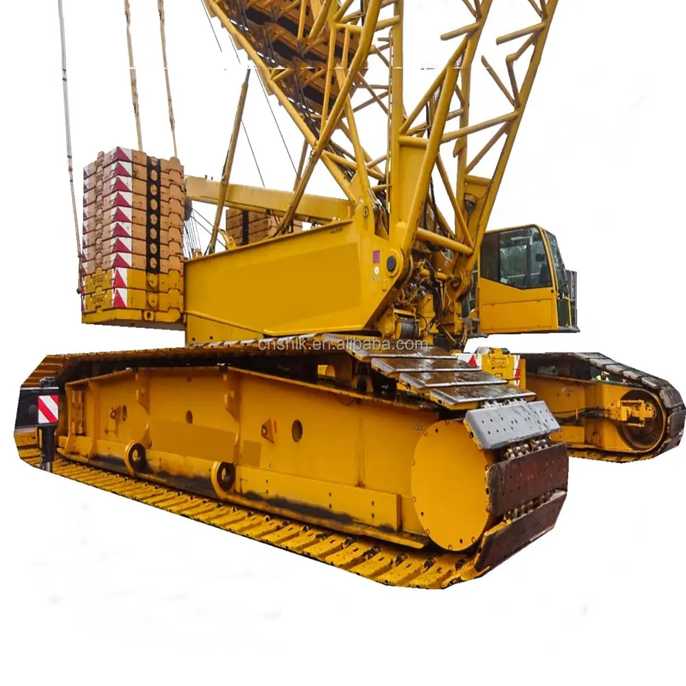 ใช้ Demag Crawler Crane CC1000 200T เครื่องรอกไฮดรอลิกเครนขาย